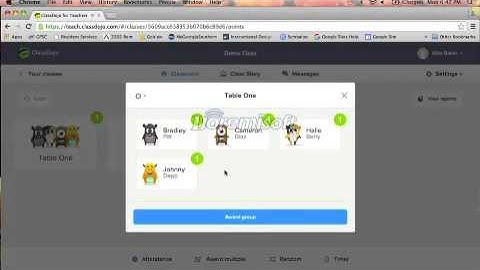 Class Dojo Screencast