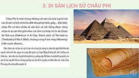 Địa lí 7 Bài 10 Đặc điểm dân cư, xã hội châu Phi 3 online video cutter com