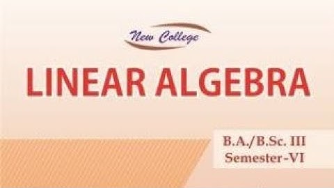2018 paper solution  mdu 6th semester bsc maths linear  algebra