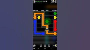 How To Solve Flow Free Bridges Starter Pack Level 14 6x6 Board Walk Through Solution Walkthrough