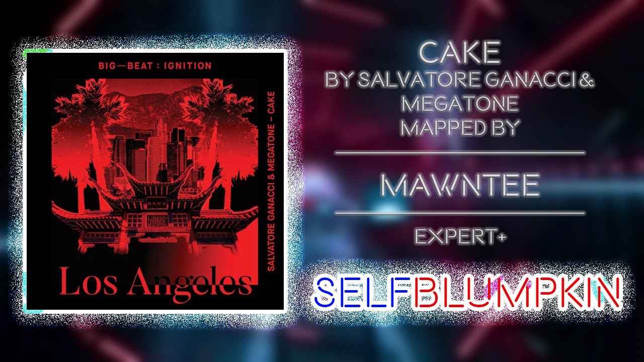 Beat Saber Cake Salvatore Ganacci & Megatone Mapped by Mawntee