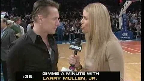 Larry Mullen Jr.-  halftime of Knicks game (03.04....
