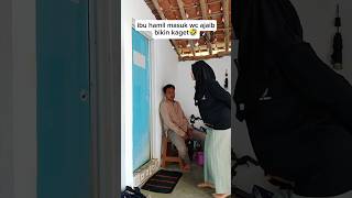 ibu hamil masuk wc ajaib bikin kaget. #comedy #pasutri #shortvideo #fypシ゚viral