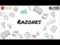 Razones - Representación pictórica y simbólica 6° Básico