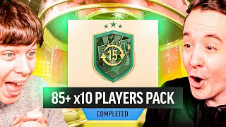 OPENING MY 85  x10 WINTER WILDCARD SWAPS PACK! - FIFA 23 PACK OPENING