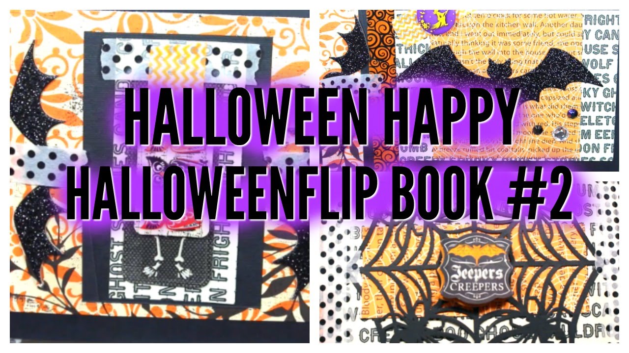 HALLOWEEN HAPPY// HALLOWEEN FLIPBOOK #2!!