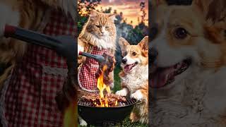 Chef Cat’s Backyard BBQ! 🐱🔥 | The Dog Stole My Steak!