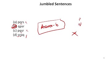 Jumbled Sentences Previous Year Questions Part 1 #SATHEE_SSC #swayamprabha #SSC