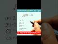 Find X Solution ✔️ | Square Root Equation Explained | Silent Solve #shorts #maths #findx #solutions