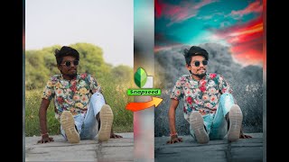 Snapseed New Color Tone Photo Editing ? | Snapseed Sky change | Snapseed new editing | AD PICTURE