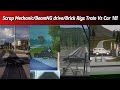 Scrap Mechanic/BeamNG drive/Brick Rigs Train Vs Car 17!