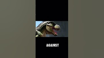 ROBO-T-REX vs. BIO-T-REX #trending #youtubeshorts #dinosaur #fyp #ai #tirex #robot #youtubeshorts