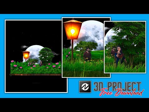 3D World 3D Node Video Project 🔥 like Ae 🥵 | Node video Tutorial in Hindi | Next Level 3D #short