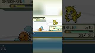 Squirtle Destrói Sandshrew com Bolha: Batalha Brutal! #shorts
