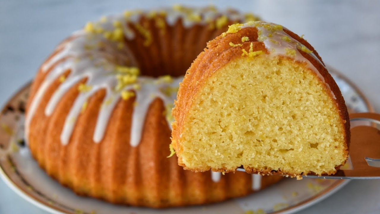 Bu Kekin Kokusu Evinizi Saracak ☑️ Mis Gibi Limon Kokulu ve Tereyağlı Pamuk Kek Tarifi 👌