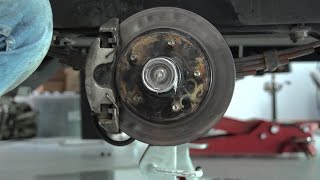 Repacking Wheel Bearings in Shorelander Boat Trailer