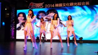 [Uie Lai Cam] 140705 DAL★SHABET 달샤벳 - B.B.B(Big Baby Baby)+Talk 安妞KOREA 韓國文化觀光綜合展 in Taiwan