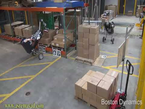 هندل ربات پیشرفته کارگر  