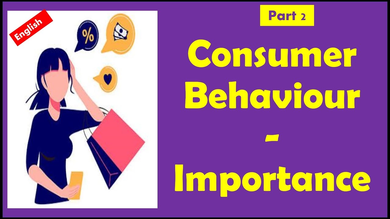 Importance of Consumer Behaviour || Easy Examples || ENGLISH ...