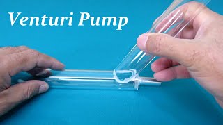 : Science Project - Venturi Water Pump - For Tanks Bottom Cleaning