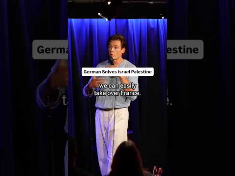 German Solves Israel-Palestine Conflict