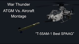 War Thunder | ATGM Vs. Aircraft Montage | "T-55AM-1 Best SPAAG" | (Synced Music) screenshot 3