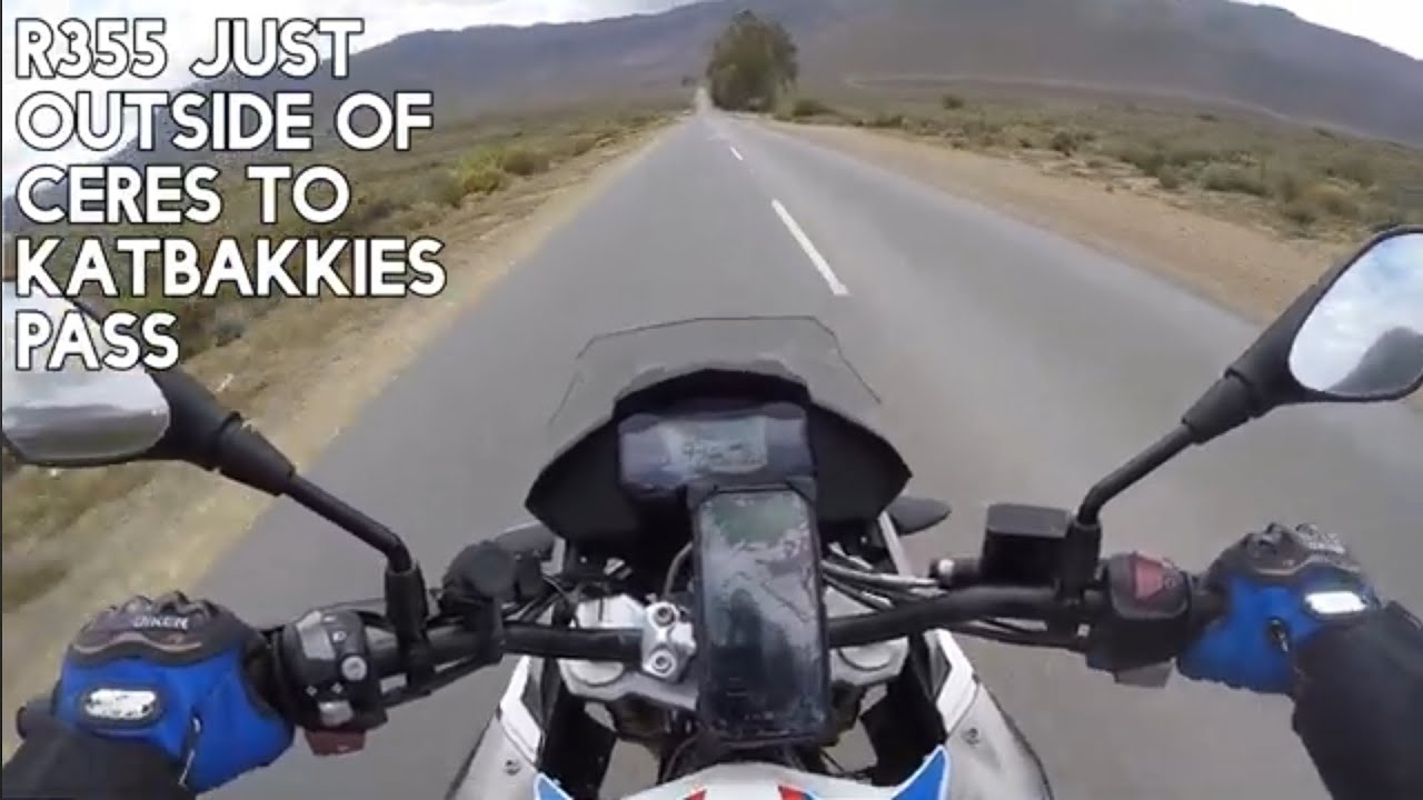 Ceres R355 R355 just outside Ceres to Katbakkies Pass - YouTube