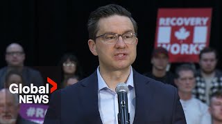 Pierre Poilievre criticizes Trudeau government, big pharma for role in opioid epidemic | FULL