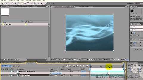 Tutorials After Effects-Understanding Track Mattes|noobskool.com