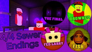 Forget Your Friend's Birthday! 4/4 Sewer Endings + How To Get Them