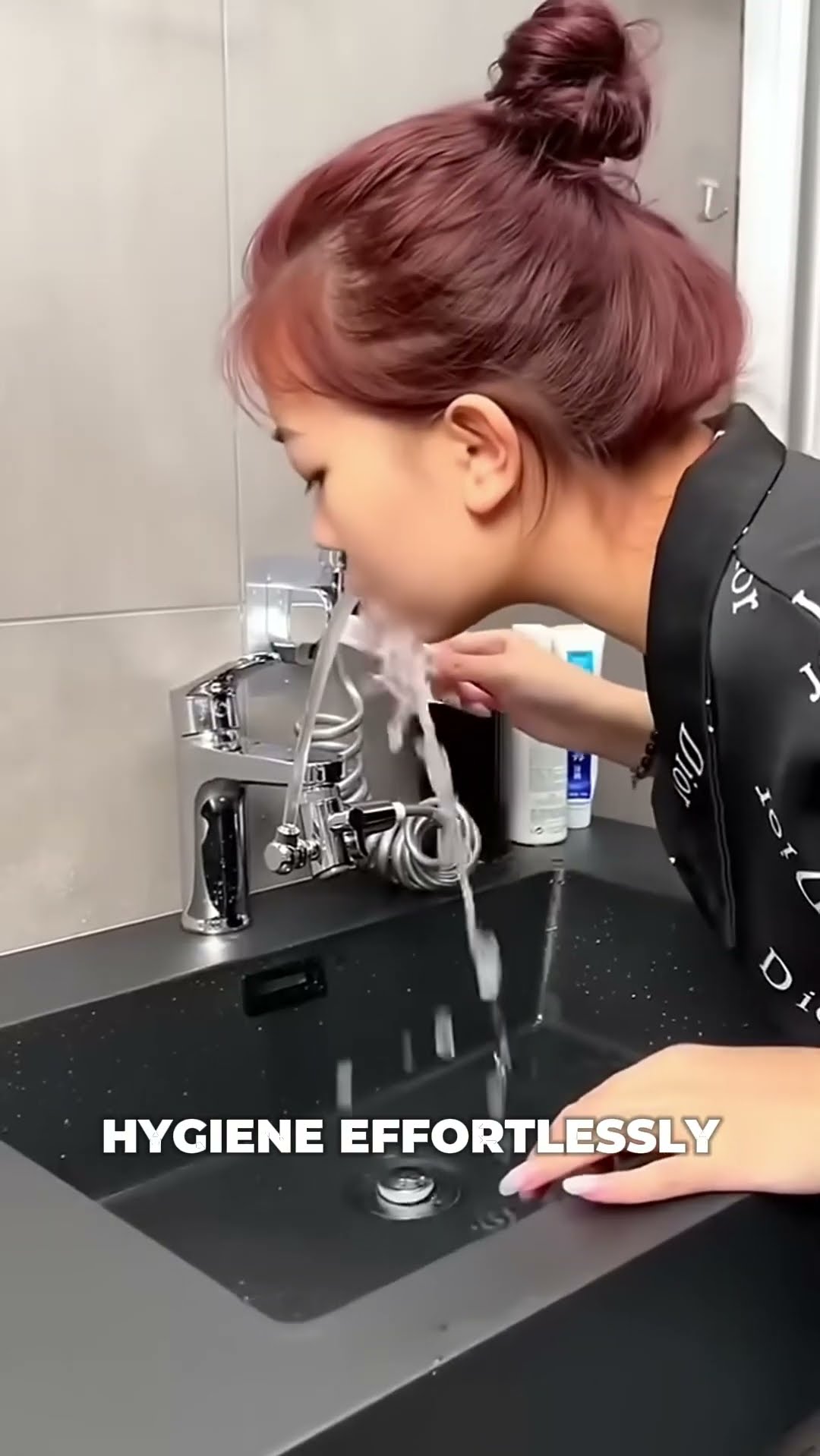 ?All-in-One Easy Clean Adjustable Bathroom Set - Product Link in Bio ( # 1596 ) ‪@MaviGadgets‬