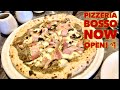 Pizzeria bosso now open in manila  truffle pizza  italian valoriani brick oven  must try pizza