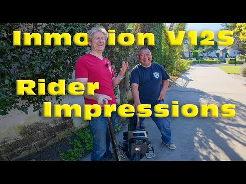 Inmotion V12S Rider Impression