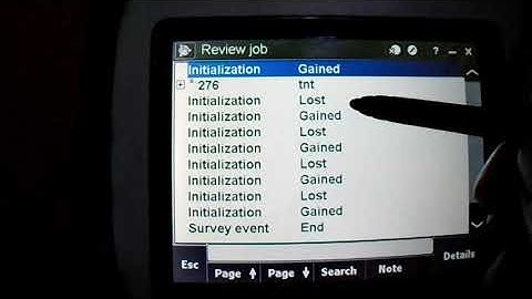 HOW TO CHANGE ELEVATION HEIGHT AND CODE AFTER MEASURING POINT IN TRIMBLE GPS TSC CONTRLER HINDI/URDU