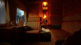 Orient Express ASMR  Train  A Journey from Istanbul to Paris 1930  Turkish Baklava And Coffee