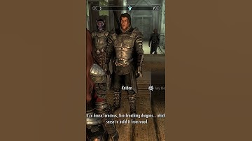 SKYRIM | So now you’re an architect Kaidan? 🔥 #Shorts