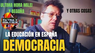 DIRECTO: 21 de MAYO - EDUCACIÓN EN ESPAÑA, LO ÚLTIMO DE MILEI, BEGOÑA GÓMEZ Y FRANCO