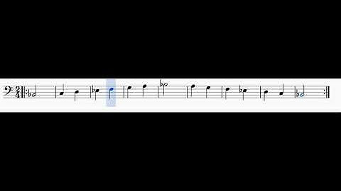 Trombone Baritone Lesson 10 Number 4