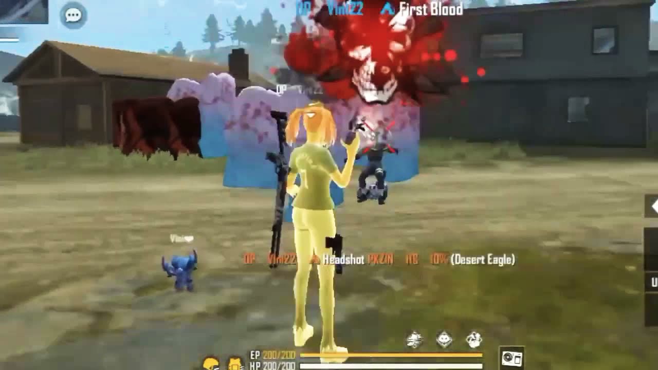 Head shot lover anu / FF status for girl / girls attitude song 💗