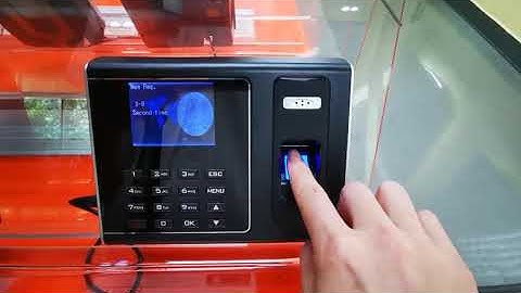 TIMMY TM88 Fingerprint Time Attendance machine