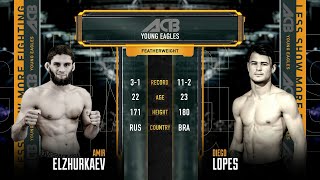 Амир Эльжуркаев vs. Диего Лопес | Amir Elzhurkaev vs. Diego Lopes | ACB 78 - Young Eagles 24