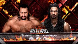Wwe Hell In A Cell 2016 Roman Reigns Vs Rusev Hell In A Cell Match