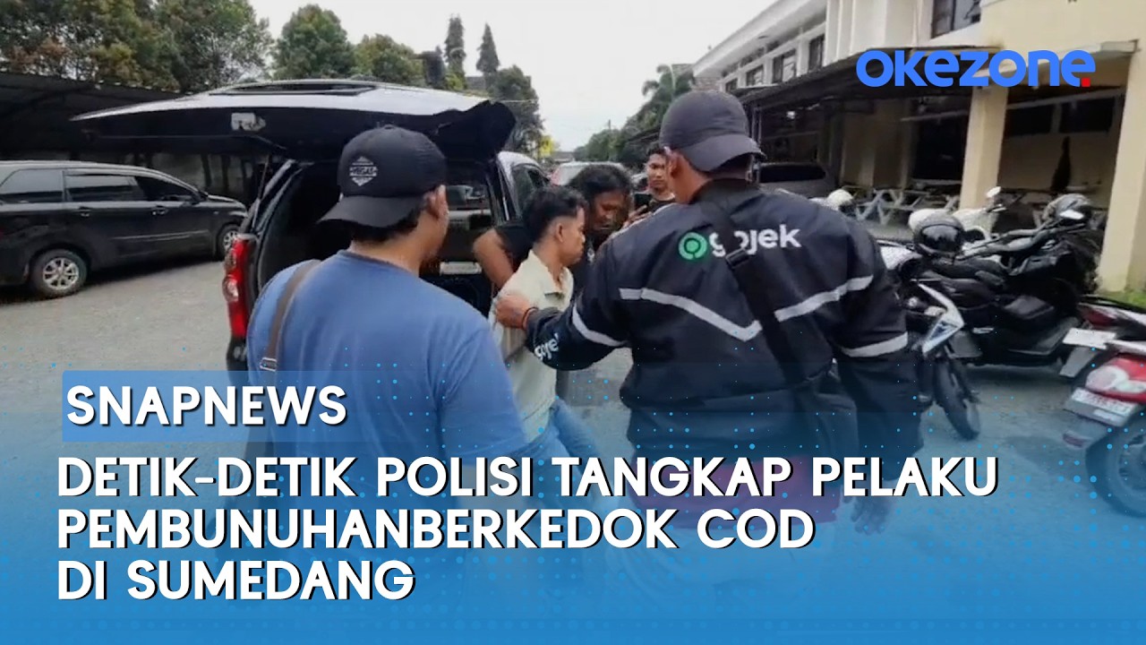 Detik-detik Polisi Tangkap Pelaku Pembunuhan Berkedok COD di Sumedang | Snapnews