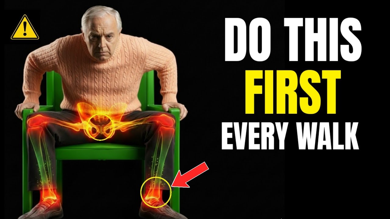Over 60? Do These Chair Exercises Before Walking to Protect Your Ankles | Senior Vital Wellness