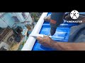 How to install shed rain pipe / pvc rain pipe fitting..