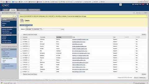 Adding an Instructor in Blackboard