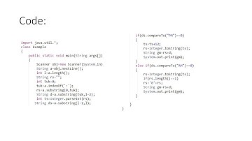 12-hr AM/PM format to railway(24 hour) time | Programming Questions [ for Service Company] | PART 16