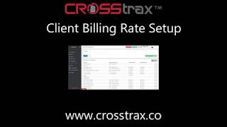 Client Billing Rate Setup