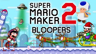 Super Mario Maker 2 Bloopers [Christmas Edition]