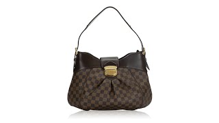 Louis Vuitton Sistina MM Damier Ebene Shoulder Bag